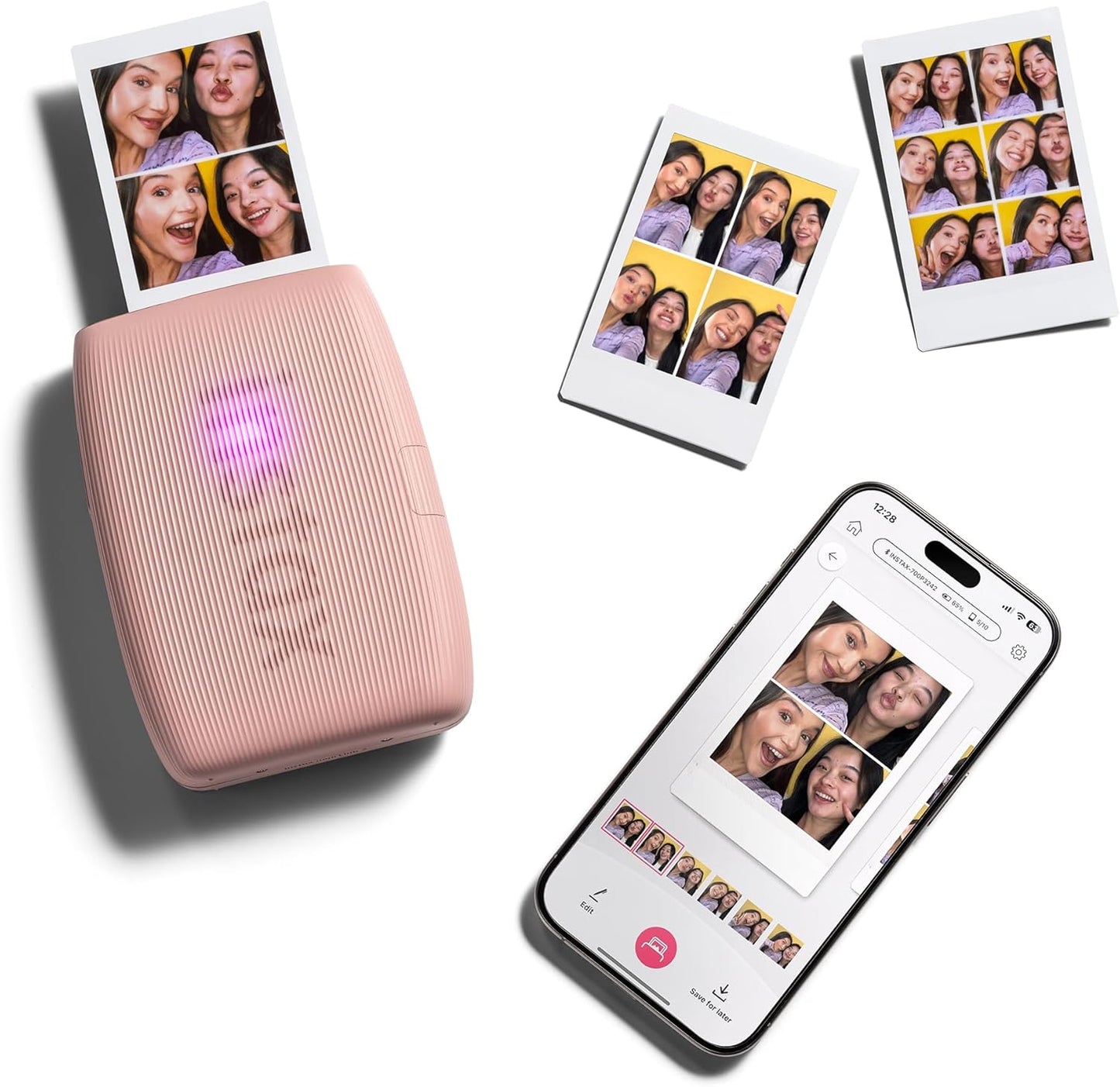 Fujifilm link 3 pink Instax Mini Smartphone Printer
