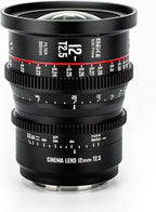 Meike 12mm T2.5 S35 Wide Angle Cinema Lens EF Mount