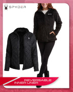 Spyder Snow Ski Jacket Women's 3-in-1 Reversible Insulated