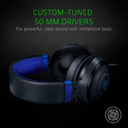 Razer RZ04-02830500 Kraken Gaming Headset Black/Blue
