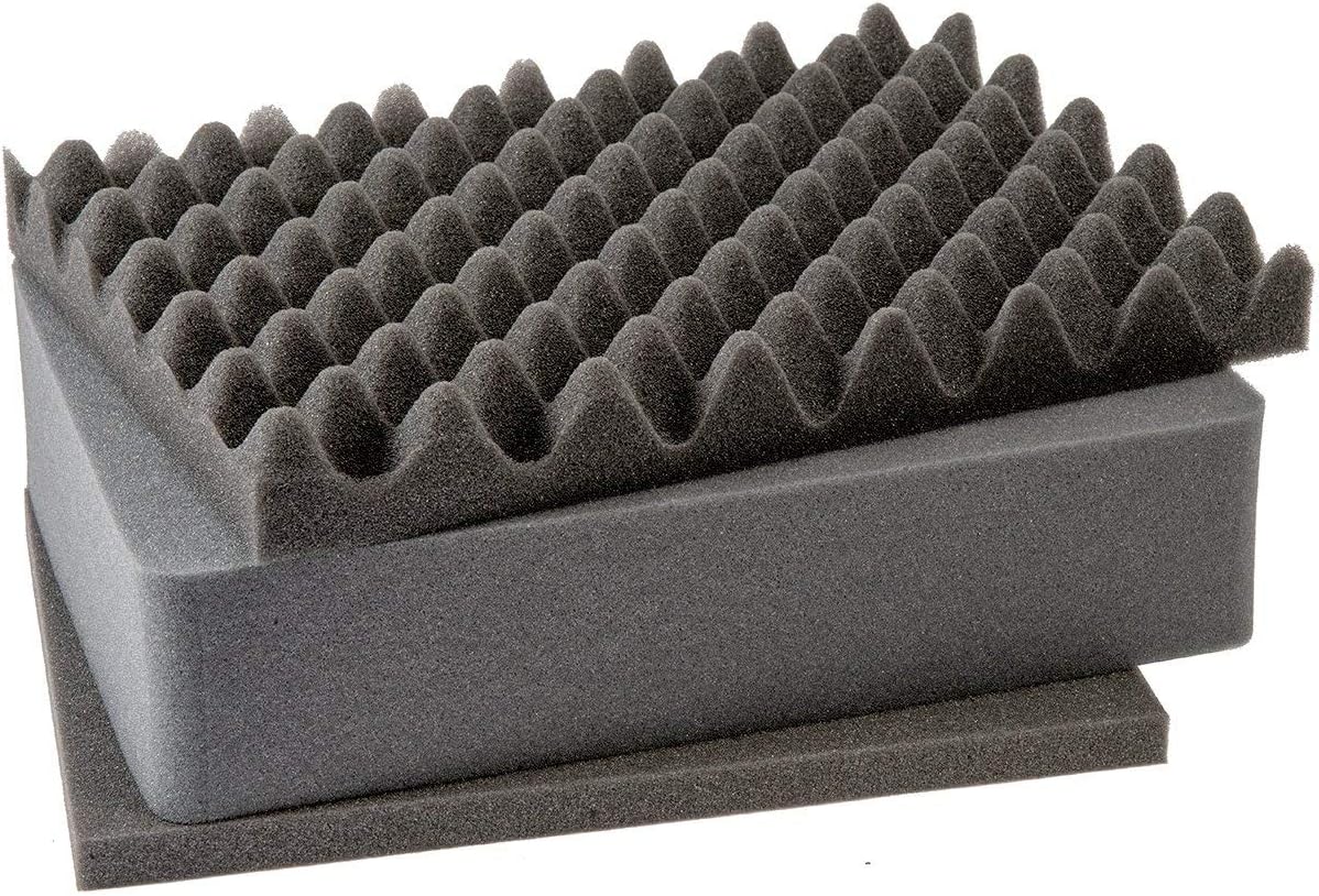 Pelican 1400 Replacement Pluck Foam Set Grey