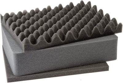 Pelican 1400 Replacement Pluck Foam Set Grey