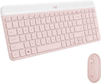 Logitech 920-011311 MK470 Slim Wireless Keyboard and Mouse Combo - Rose