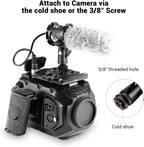 SmallRig SR-FA01-1859 Microphone Shock Mount with Cold Shoe