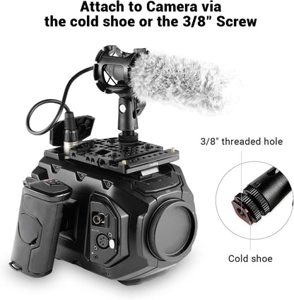 SmallRig SR-FA01-1859 Microphone Shock Mount with Cold Shoe