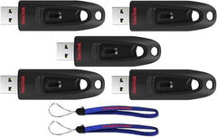 SanDisk SDCZ48-064G-5PK_Lan Ultra 64GB USB 3.0 Flash Drive 5-Pack