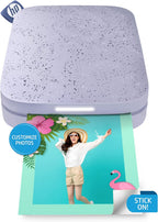 HP HPIKSPK3PRAMZ Sprocket Printer Bundle - Portable 2x3 - Lilac