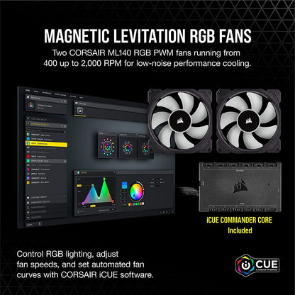 Corsair iCUE H115i Elite Capellix Liquid CPU Cooler Renewed