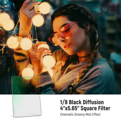 Neewer 10102361 4"x5.65" Black Diffusion Mist Filter