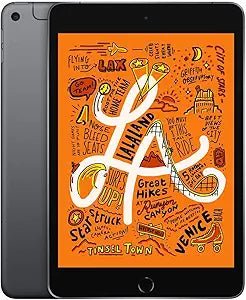 Apple A2124 iPad Mini 5 256GB WiFi + Cellular (Renewed)