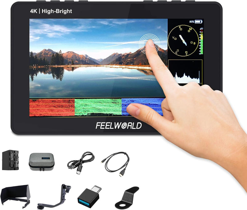 FEELWORLD F5 PROX-ANP97 5.5 Inch 1600Nit 4K Camera Monitor — main product image