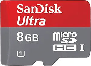 SanDisk SDSDQUA-008G-A46A 8GB MicroSDHC Memory Card — main product image