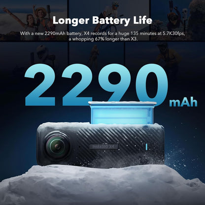 Insta360 X4 8K 360 Action Camera Elite Bundle