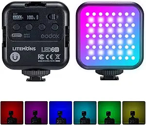 Godox PA0703010 LED6R RGB Video Light