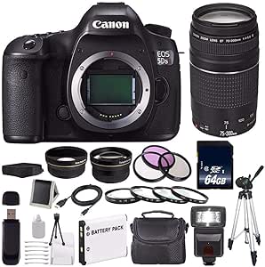 Canon 0582C002-3 EOS 5DS R DSLR Bundle