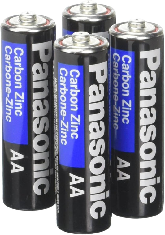 Panasonic VC0S2_3NPA/4B Heavy Duty AA Batteries 4-Pack