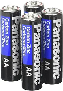 Panasonic VC0S2_3NPA/4B Heavy Duty AA Batteries 4-Pack