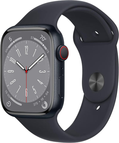 Apple Watch Series 8 45mm Cellular Midnight Aluminum