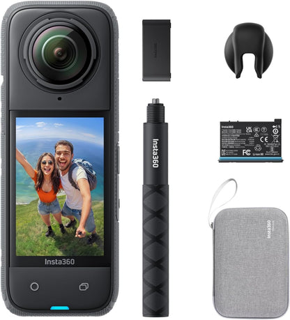Insta360 CINSABMA-B-NSD X4 Endurance Bundle 8K 360 Action Camera