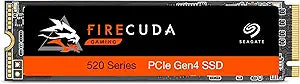 Seagate ZP1000GM3A002 Firecuda 520 1TB NVMe Gen4 SSD
