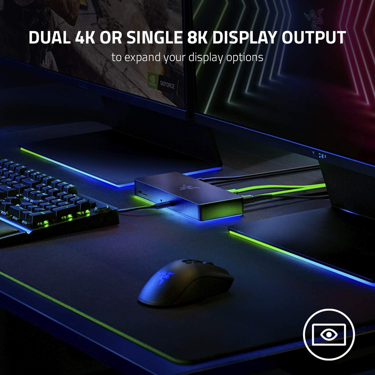 Razer RC21-01690100-R3U1 Thunderbolt 4 Dock - Chroma