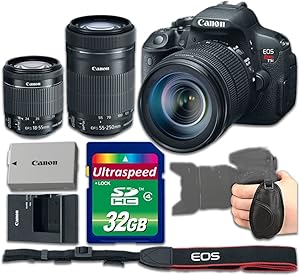 Canon CT-CANT5iKIT18-55-55-250-092616 EOS Rebel T5i Lens Bundle