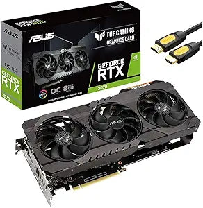 NVIDIA RTX 3070 ASUS TUF Gaming OC Graphics Card — main product image