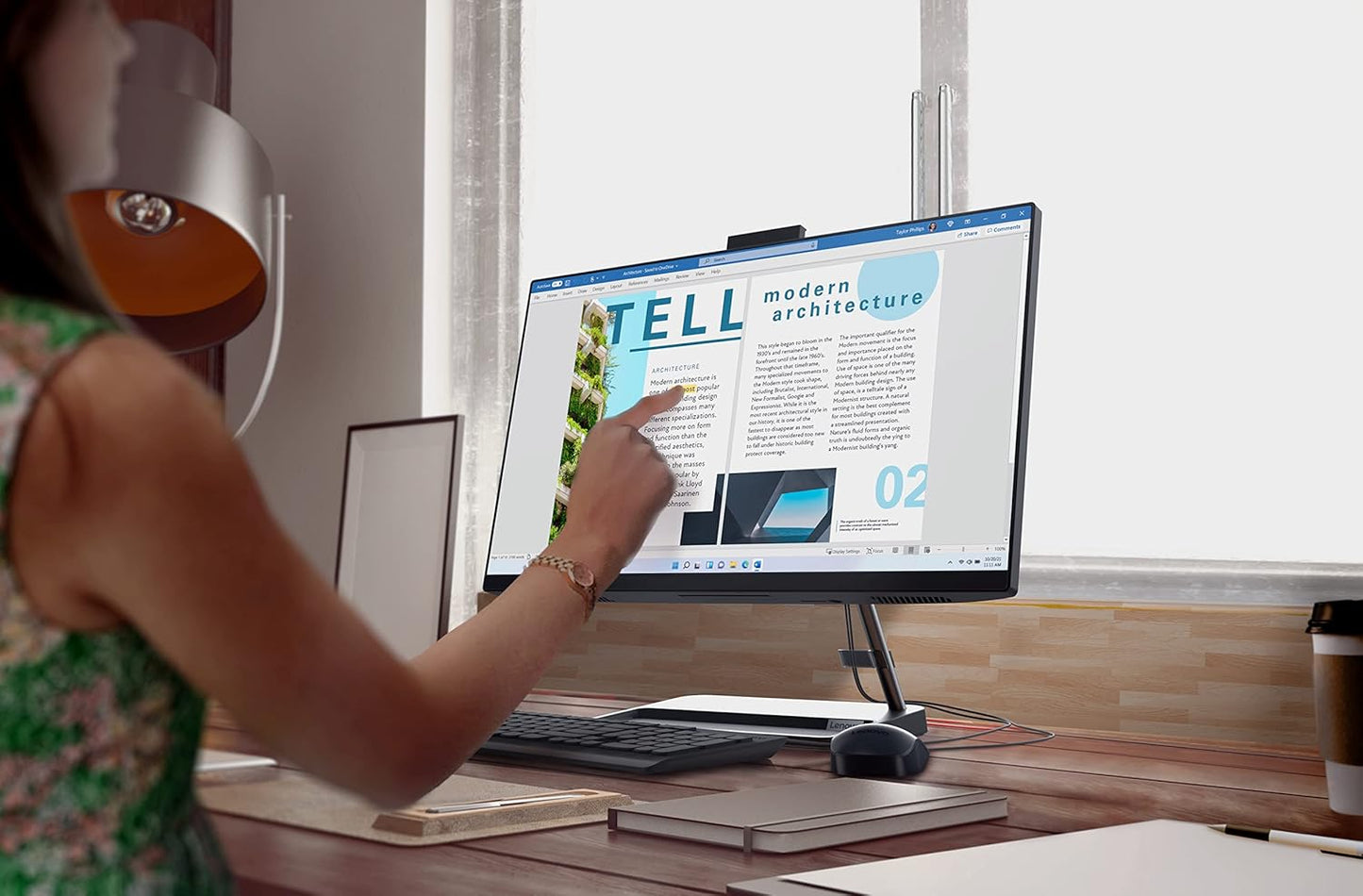 Lenovo F0GJ0090US IdeaCentre AIO 3i Touch Desktop