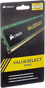 Corsair CMV4GX3M1A1333C9 4GB DDR3 1333MHz Desktop Memory