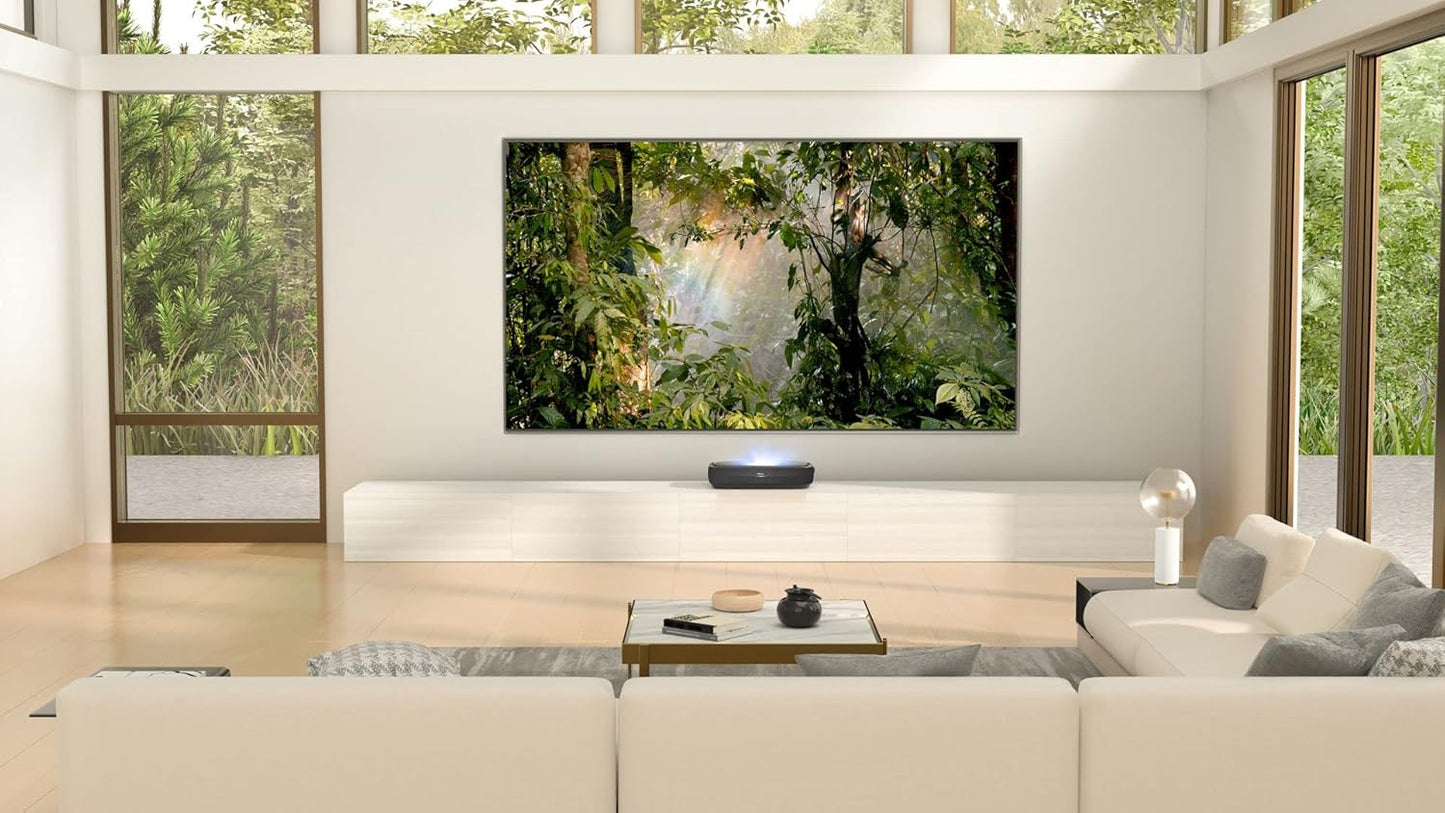 Hisense Trichromal Laser TV 120" ALR Screen Bundle + Install