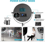 Neewer 10096059 LED Bi-Color Studio Round Light 70W
