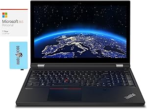 Lenovo 20SUS07V00-3112-229566 ThinkPad P15 Workstation: i7-10750H, 64GB, 8TB SSD, Quadro T1000, Win11 Pro + MS 365