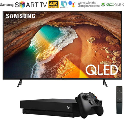 Samsung E2SAMQN55Q60RA 55" QLED 4K TV Xbox One Bundle