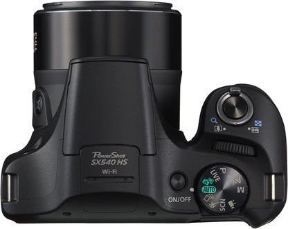 Canon 1067C015AA PowerShot SX540 HS 50x Zoom Camera Renewed