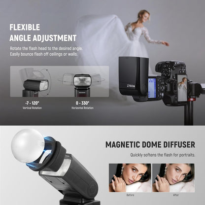 Neewer Z760-C TTL Speedlite Flash Kit Canon