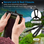 Pelican PP043304 Marine Waterproof Floating Phone Pouch Olive