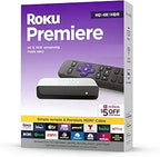 Roku 3920RW-SW Premiere 4K HDR Streaming Player