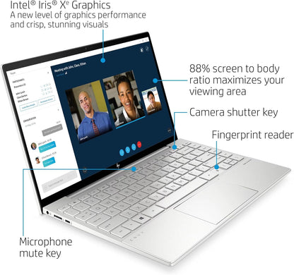 HP BA1047WM Envy 13": FHD i5, 8GB RAM, 256GB SSD Laptop