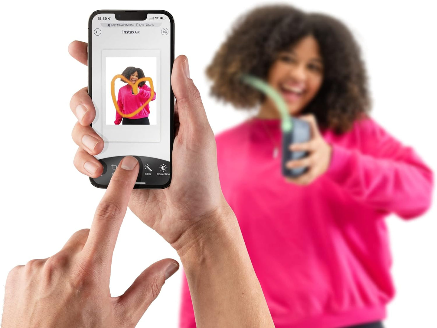 Fujifilm 16767246 Instax Mini Link 2 Printer