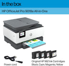 HP 9018e OfficeJet Pro Wireless All-in-One Printer (Renewed)
