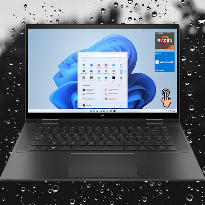 HP ENVY x360 Ryzen 5 5500U 32GB 1TB SSD Touch Laptop