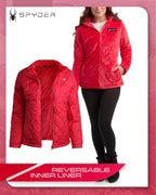 Spyder Snow Ski Jacket Women's 3-in-1 Winter Coat