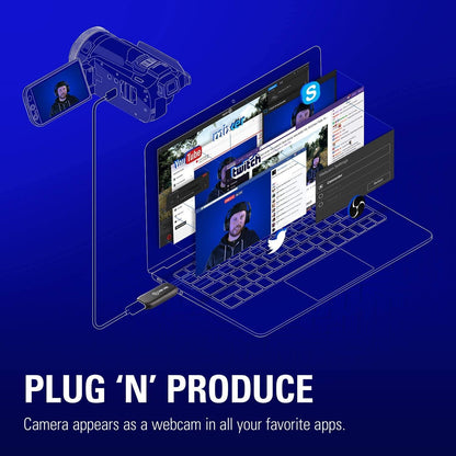 Elgato 49477 68469 Cam Link 4K Capture Device (Renewed)