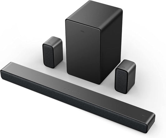 TCL Q6510 5.1 Channel Sound Bar Wireless Subwoofer Renewed