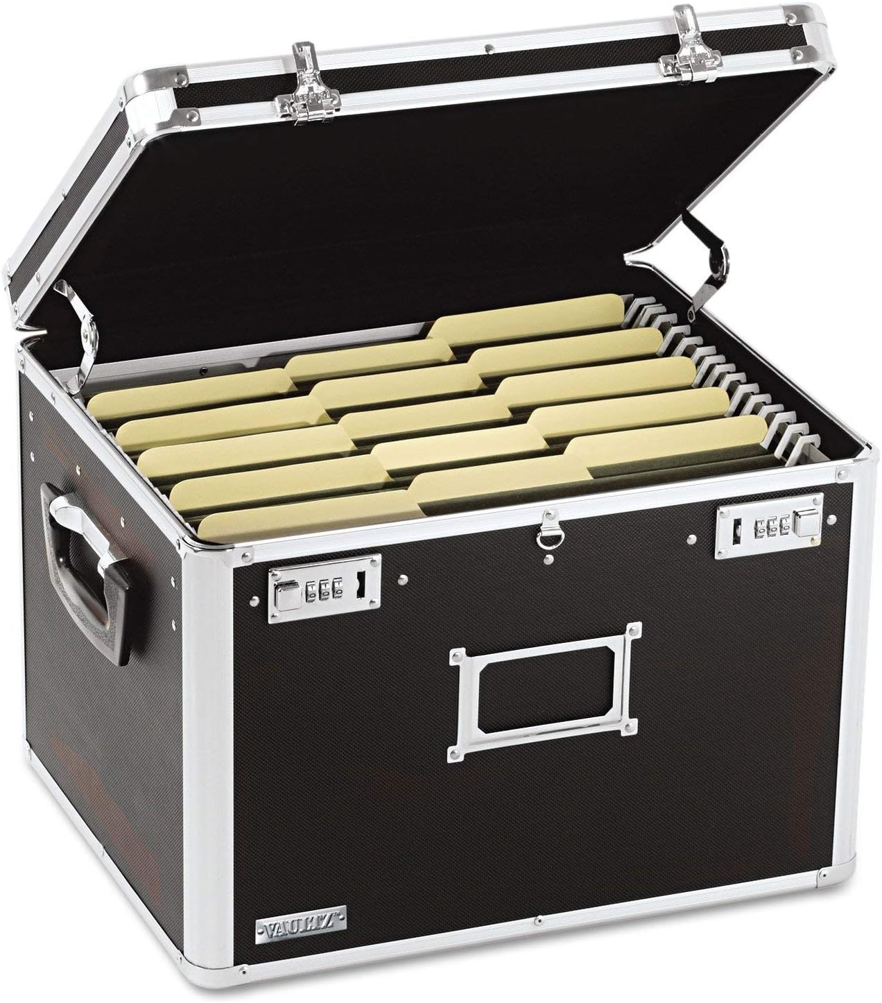 Vaultz IDEVZ01008 Locking File Box, Legal/Letter Size