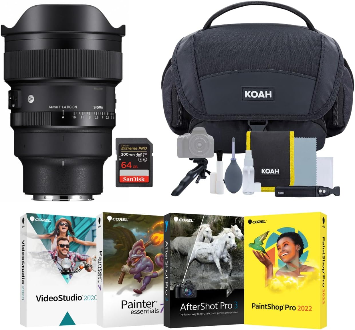 Sigma 14mm F1.4 DG DN Art Sony E Starscape Lens Kit