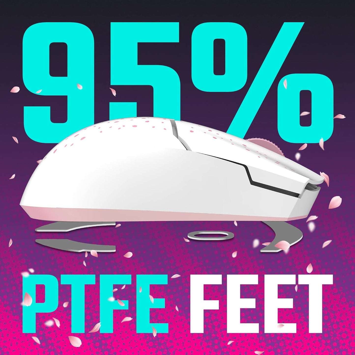 Cooler Master MM-712-WWOH2 Sakura Wireless Gaming Mouse