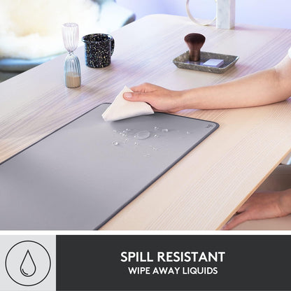 Logitech 956-000047 Desk Mat Studio Series Mid-Grey