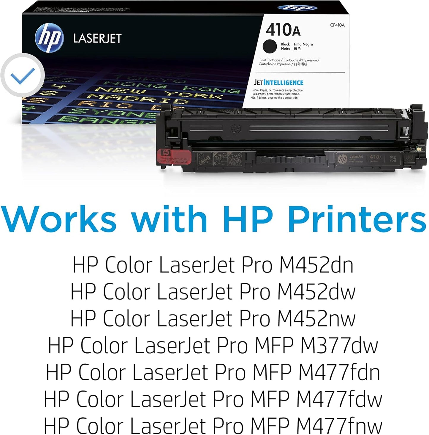 HP CF410A Black Original LaserJet Toner Cartridge