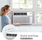 LG LW1024RSMX 10,000 BTU Smart Window Air Conditioner